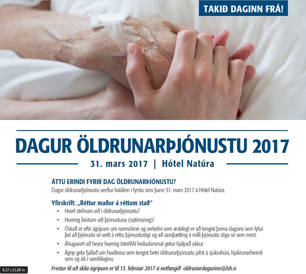 Dagur öldrunarþjónustunnar